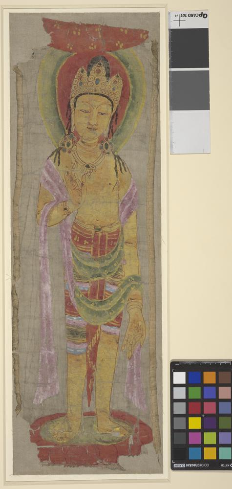 图片[2]-banner; painting; 幡(Chinese); 繪畫(Chinese) BM-1919-0101-0.101-China Archive